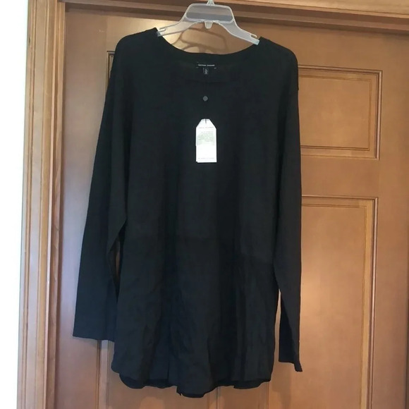 NWT Universal Standard Dalia Mixed Media Top - Picture 2 of 14